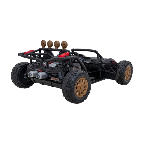 Buggy Racing 5 pojazd 2x200W czarny na akumulator JS3168.CZ